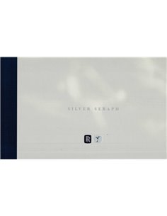 1998 ROLLS ROYCE SILVER SERAPH HARDCOVER PROSPEKT ENGLISCH