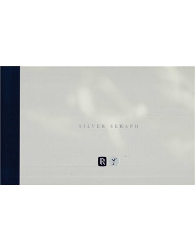 1998 ROLLS ROYCE SILVER SERAPH HARDCOVER BROCHURE ENGELS