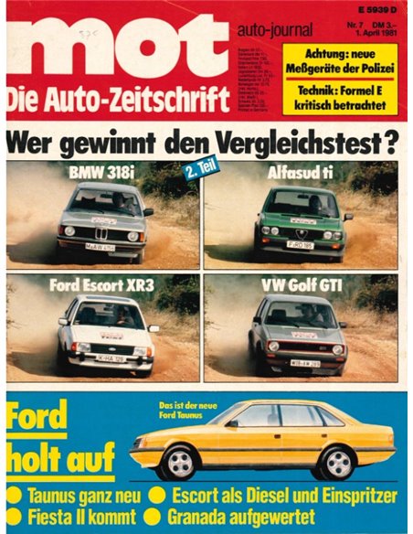 1981 MOT MAGAZINE 07 GERMAN