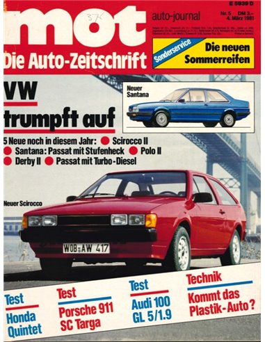 1981 MOT MAGAZINE 05 GERMAN