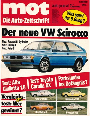 1980 MOT MAGAZINE 07 DUITS