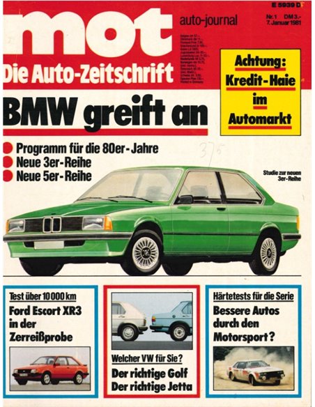 1981 MOT MAGAZINE 01 GERMAN