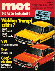 1976 MOT MAGAZINE 20 DUITS