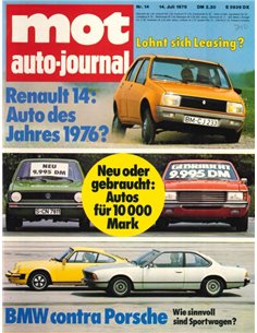 1976 MOT MAGAZINE 14 GERMAN