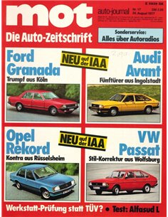 1977 MOT MAGAZINE 17 DUITS