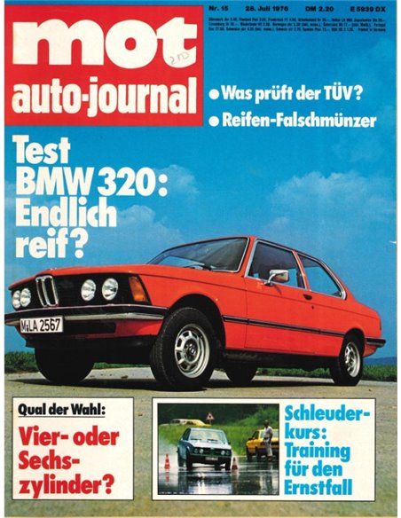 1976 MOT MAGAZINE 15 GERMAN