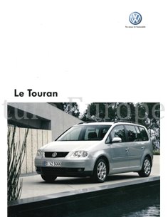 2005 VOLKSWAGEN TOURAN BROCHURE FRANS