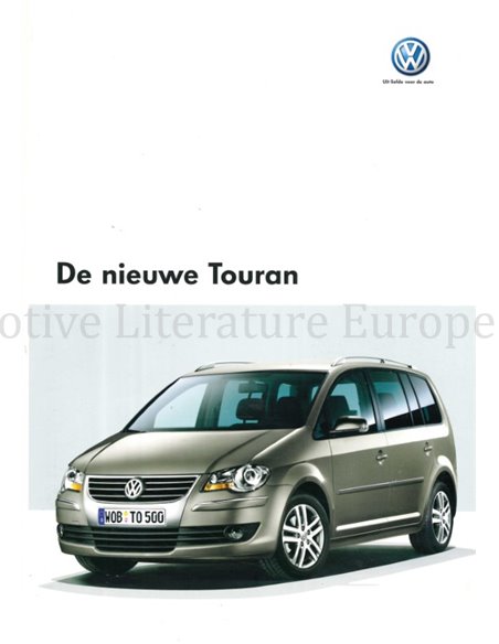 2006 VOLKSWAGEN TOURAN BROCHURE DUTCH