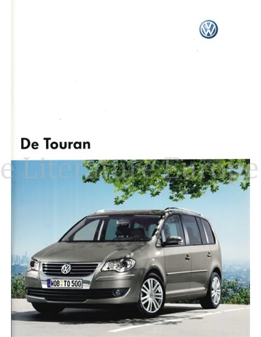 2007 VOLKSWAGEN TOURAN BROCHURE DUTCH