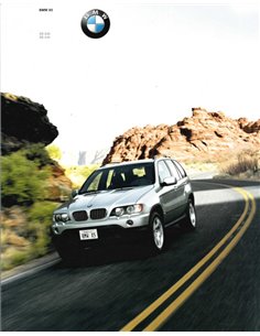 2000 BMW X5 BROCHURE DUTCH