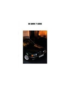 1991 BMW 7 SERIE BROCHURE NEDERLANDS