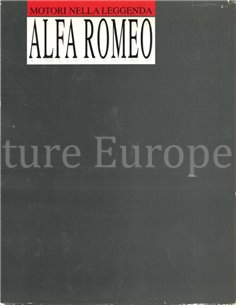 MOTORI NELLA LEGGENDA ALFA ROMEO (SET VAN 4)
