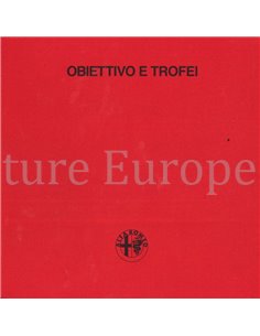 ALFA ROMEO OBIETTIVO E TROFEI, 20 SCULPTURE PER 10.000 VITTORIE