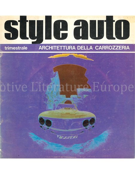 STYLE AUTO, ARCHITETTURA DELLA CARROZZERIA (SPECIAL ALFA ROMEO 1750)