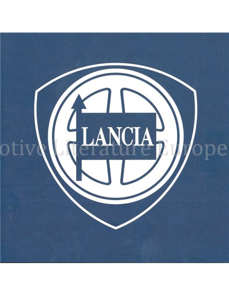 LANCIA, CATALOGUE FROM THE SPECIAL LANCIA EXHIBITION AT THE PANHEON IN BASEL (4 DECEMBER 2009 - 5 APRIL 2010)
