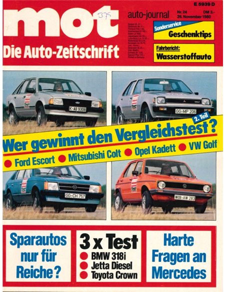 1980 MOT MAGAZINE 24 GERMAN