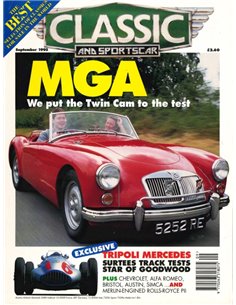 1995 CLASSIC AND SPORTSCAR MAGAZINE SEPTEMBER ENGLISH
