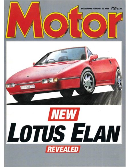 1988 MOTOR MAGAZIN 4447 NOVEMBER ENGLISCH