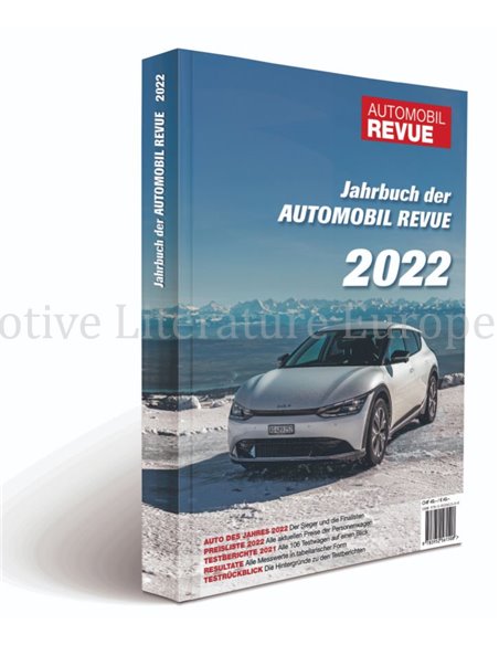 2022 AUTOMOBIL REVUE YEARBOOK GERMAN 