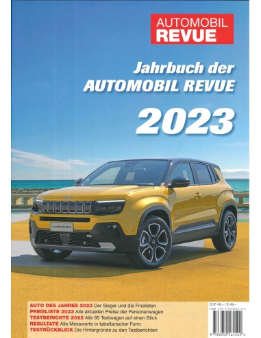 2023 AUTOMOBIl REVUE JAHRESKATALOG DEUTSCH 