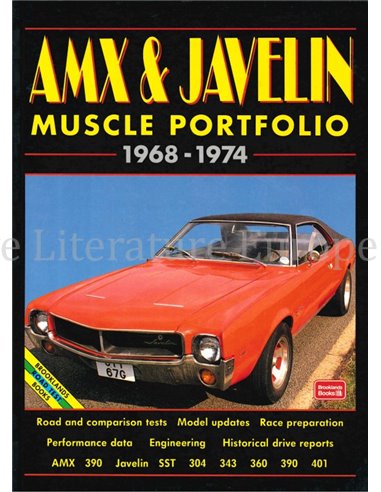 AMX & JAVELIN 1968 - 1974 MUSCLE PORTFOLIO