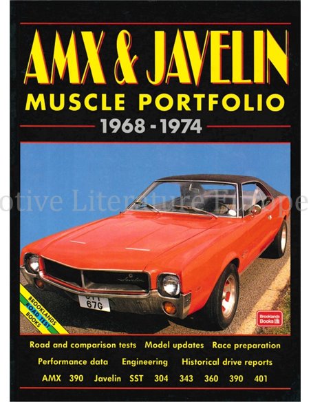 AMX & JAVELIN 1968 - 1974 MUSCLE PORTFOLIO