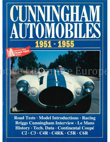 CUNNINGHAM AUTOMOBILES 1951 - 1955 (BROOKLANDS ROAD TEST)