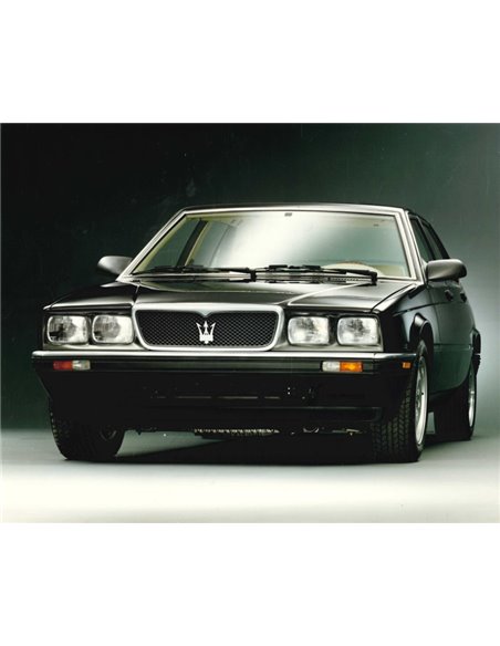 1988 MASERATI 430 PRESSKIT ENGLISH | FRENCH | GERMAN