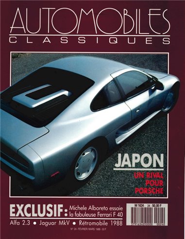 1988 AUTOMOBILES CLASSIQUES MAGAZINE 24 FRENCH