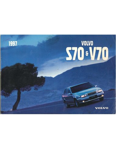 1997 VOLVO V70 S70 INSTRUCTIEBOEKJE DUITS