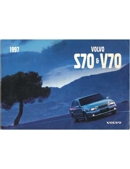 1997 VOLVO V70 S70 BETRIEBSANLEITUNG DEUTSCH