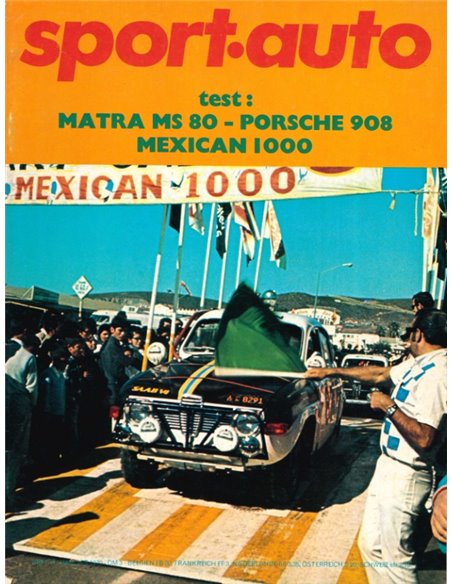 1970 SPORT AUTO MAGAZINE 11 DUITS