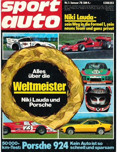 1978 SPORT AUTO MAGAZINE 01 DUITS