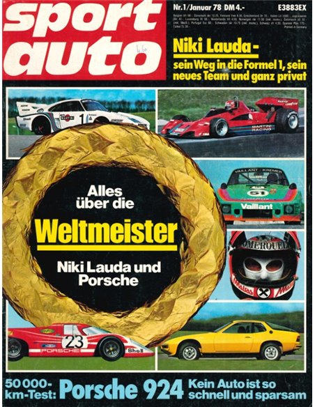 1978 SPORT AUTO MAGAZINE 01 DUITS