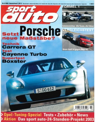 2003 SPORT AUTO MAGAZINE 03 DUITS
