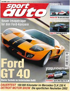 2002 SPORT AUTO MAGAZINE 02 GERMAN