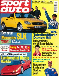1996 SPORT AUTO MAGAZINE 05 DUITS