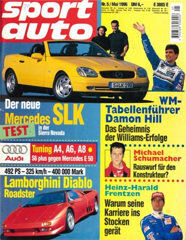 1996 SPORT AUTO MAGAZINE 05 GERMAN
