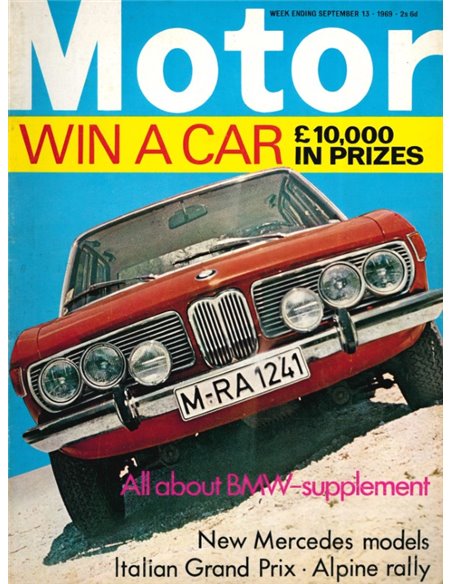 1969 MOTOR MAGAZIN 3508 ENGLISH
