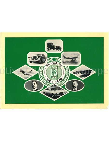 ROLLS-ROYCE 75 YEARS (1904-1979), A COMMEMORATIVE ALBUM