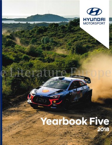 HYUNDAI MOTORSPORT YEARBOOK FIVE 2018
