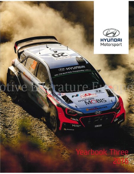 HYUNDAI MOTORSPORT YEARBOOK FIVE 2016