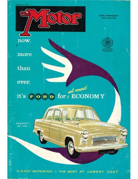 1957 THE MOTOR MAGAZINE 2867 ENGLISH