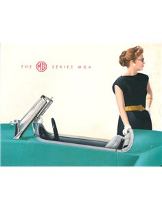 1958 MG MGA BROCHURE ENGELS