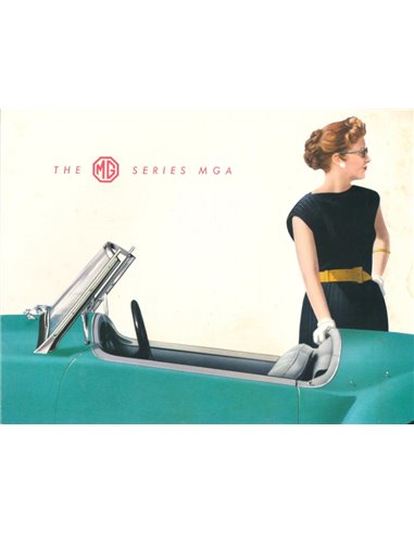 1958 MG MGA BROCHURE ENGELS