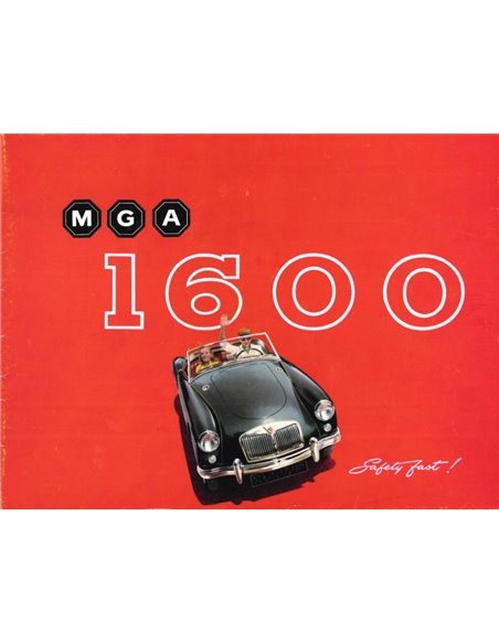 1959 MG MGA 1600 BROCHURE DUTCH