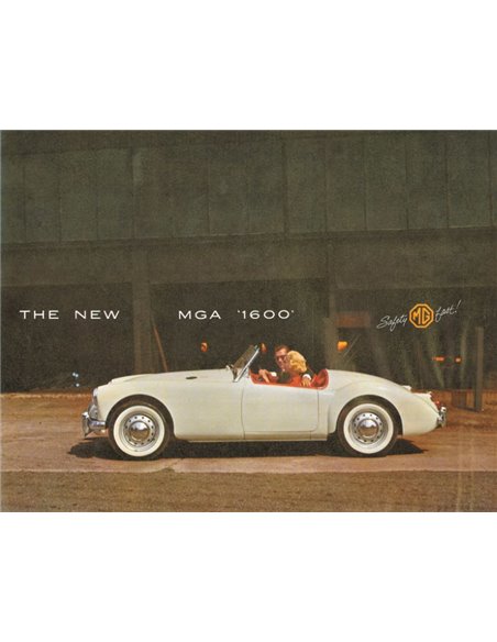 1960 MG MGA 1600 BROCHURE ENGELS