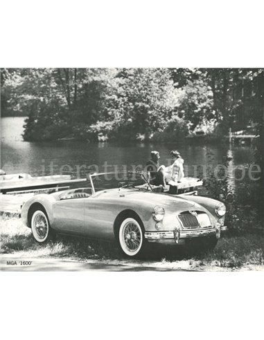 1959 MG MGA 1600 LEAFLET ENGLISH 