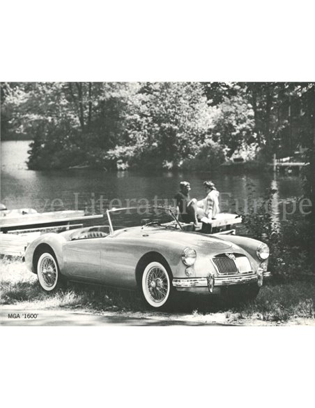 1959 MG MGA 1600 LEAFLET ENGLISH 