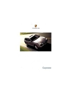 2006 PORSCHE CAYENNE BROCHURE ENGELS USA